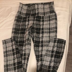 Never Worn Plaid Leggings From ONA.